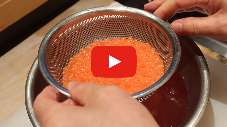 分とく山直伝！いくらの醤油漬け